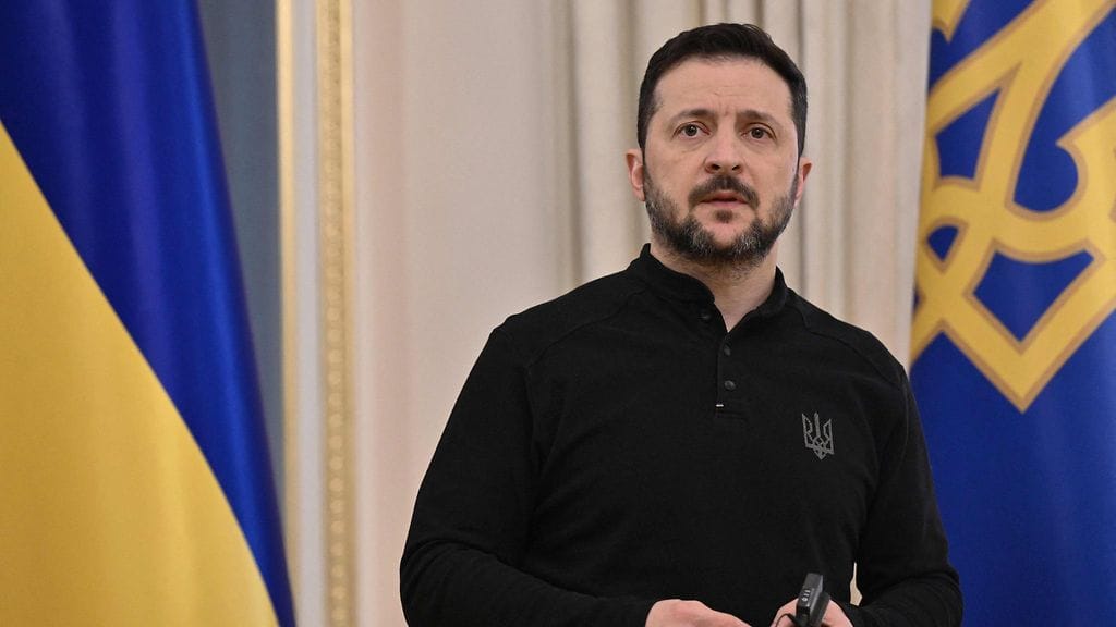 Ukrainan presidentti Volodymyr Zelenskyi