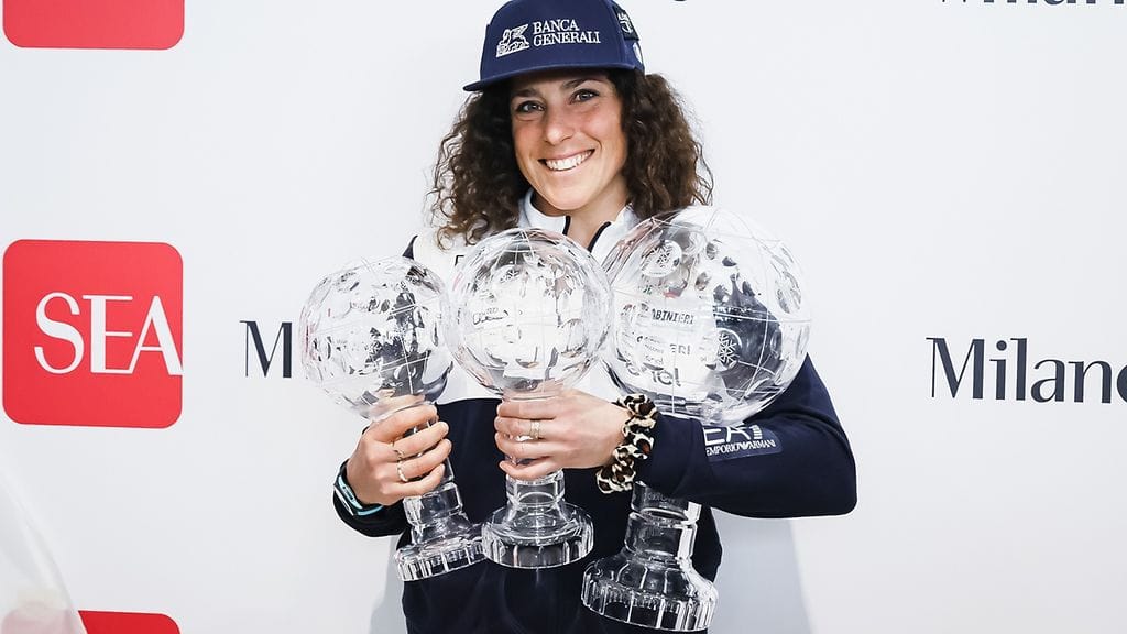 Federica Brignone voitti maailmancupin kokonaiskisan sekä syöksylasku- ja suurpujottelucupin mestaruudet.