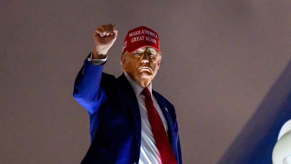 Yhdysvaltojen presidentti Donald Trump 3. huhtikuuta.