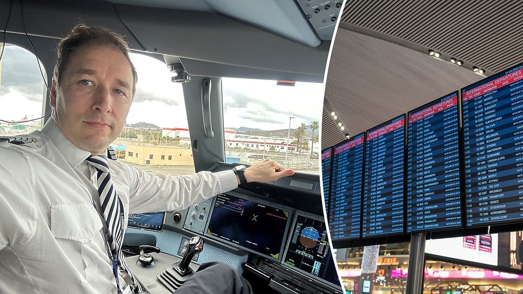 Lentokapteeni Akseli Meskanen Suomen Lentäjäliitosta kertoo, miten lentäjä voi vaikuttaa lennon pituuteen ja reittiin.