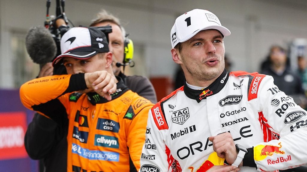 Lando Norris ei onnistunut hyödyntämään varikkopysähdystä Max Verstappenin ohittamiseksi.