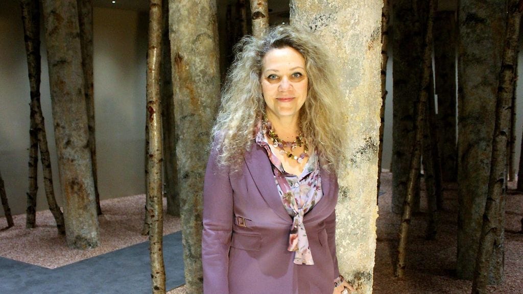 Vapaus valita -projektista vastaava asianajaja Patrizia Surace kuvattuna Rooman Extralibera-keskuksessa 8. helmikuuta 2025.