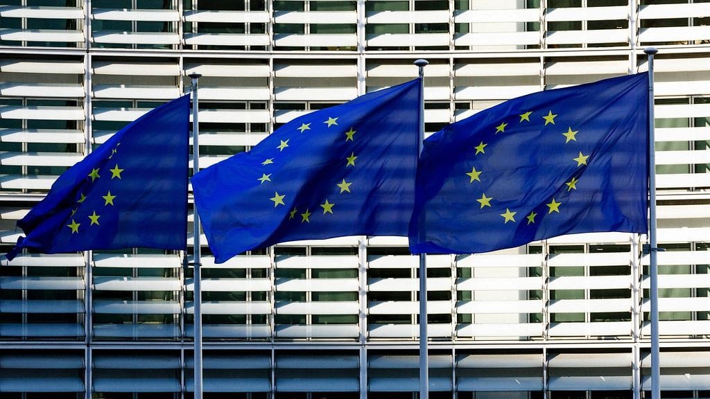 Kuvituskuvaa Brysselistä. EU-maiden kauppaministerit kokoontuvat tänään Luxemburgiin keskustelemaan EU:n ja Yhdysvaltain kauppasuhteista.