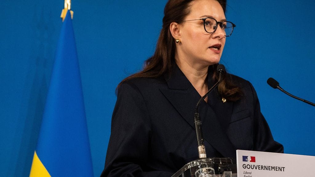 Kuvituskuva. Ukrainan talousministeri Julija Svyrydenko