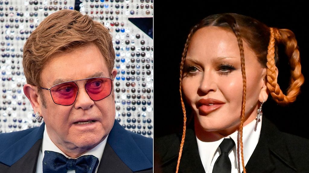 Elton John ja Madonna eivät ole olleet väleissä vuosikymmeniin.