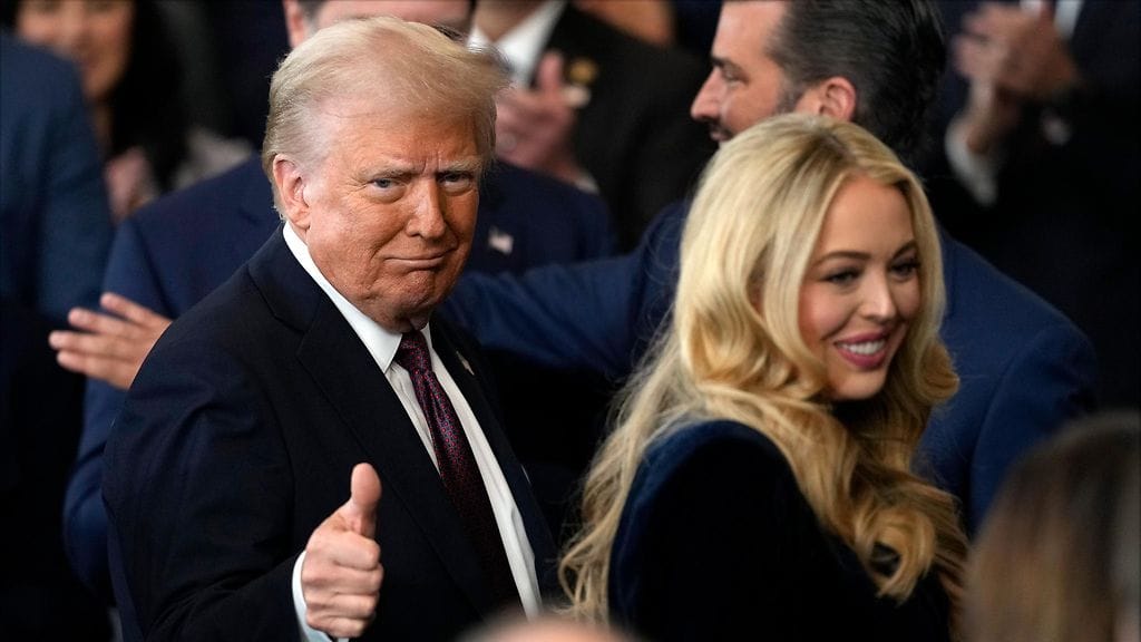 Donald Trumpin tytär Tiffany Trump on viimeisillään raskaana.
