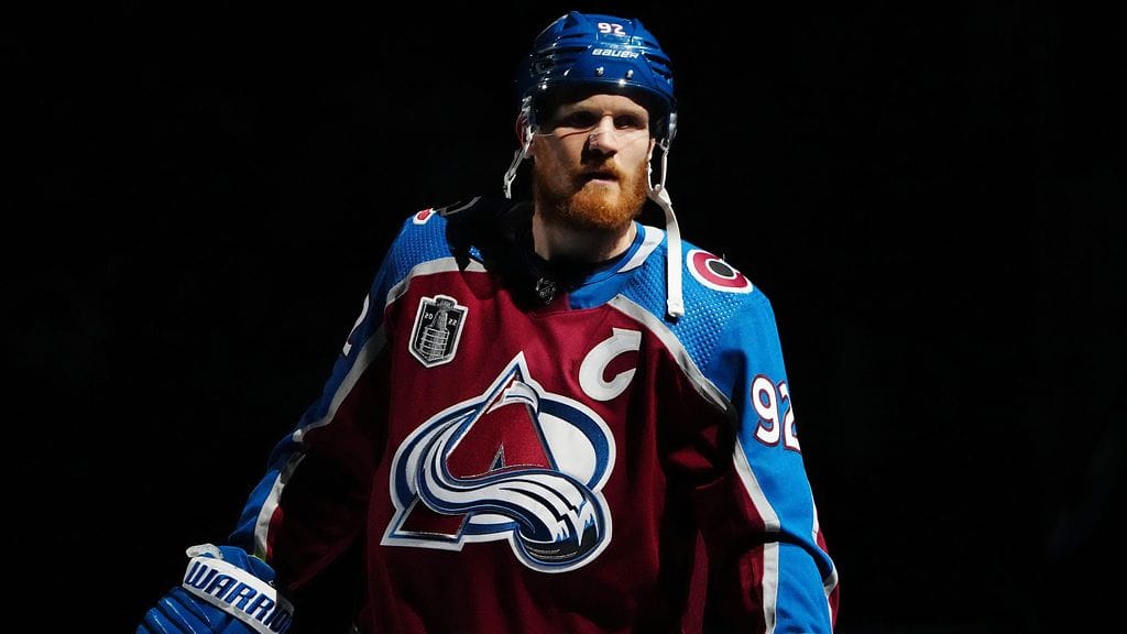 Colorado Avalanchen kapteeni Gabriel Landeskog.