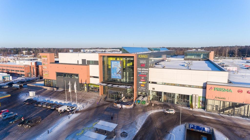 Kauppakeskus Kaari Helsingin Kannelmäessä.