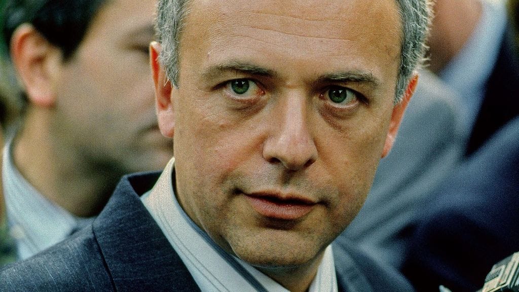 Venäjän ulkoministeri Andrei Kozyrev Valkoisessa talossa Washingtonissa USA:ssa 29. syyskuuta 1993.