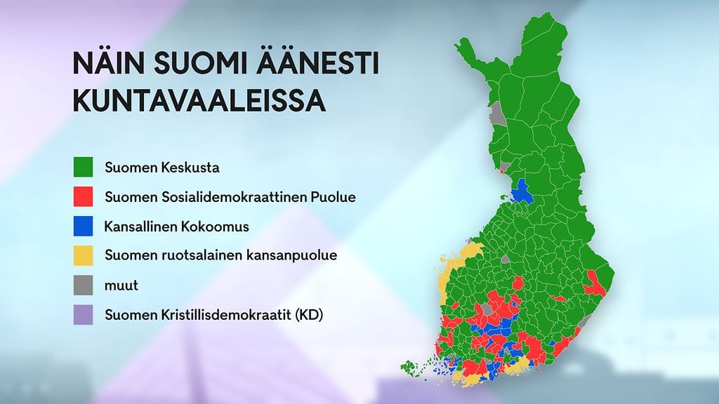 1404, kuntavaalit, kartta, puolueet