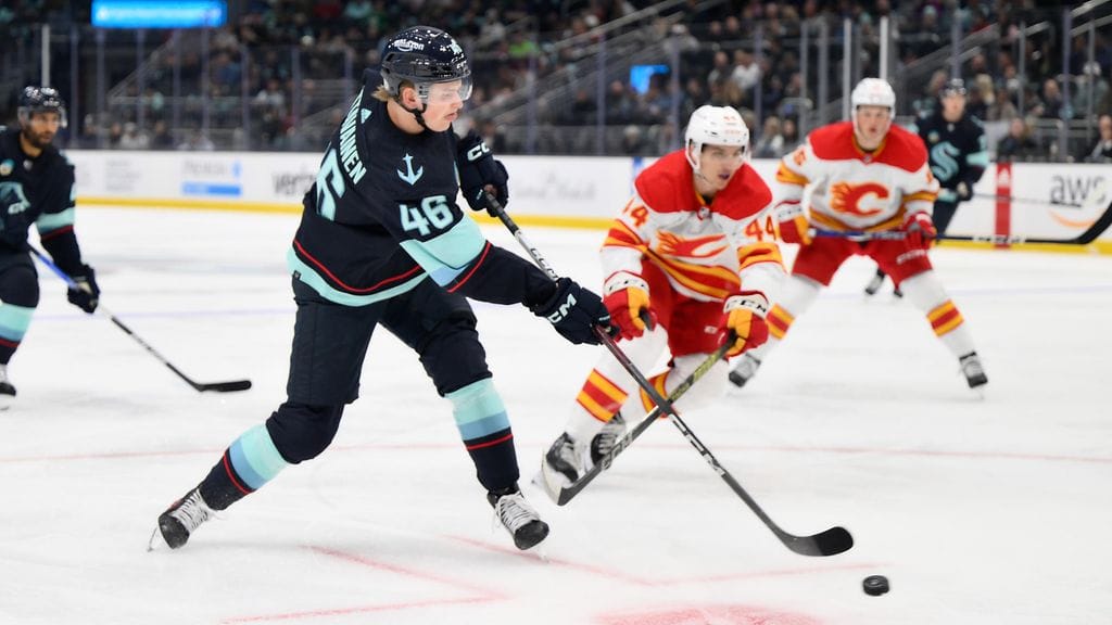 Ville Ottavainen, 22, kutsuttiin Seattle Krakenin NHL-miehistöön.