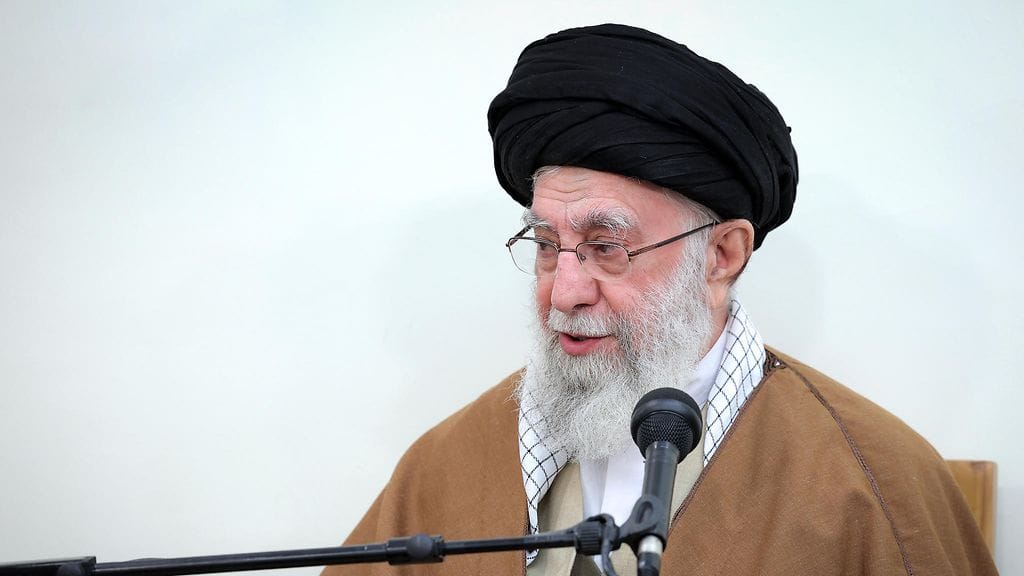Iranin hengellinen johtaja Ali Khamenei.