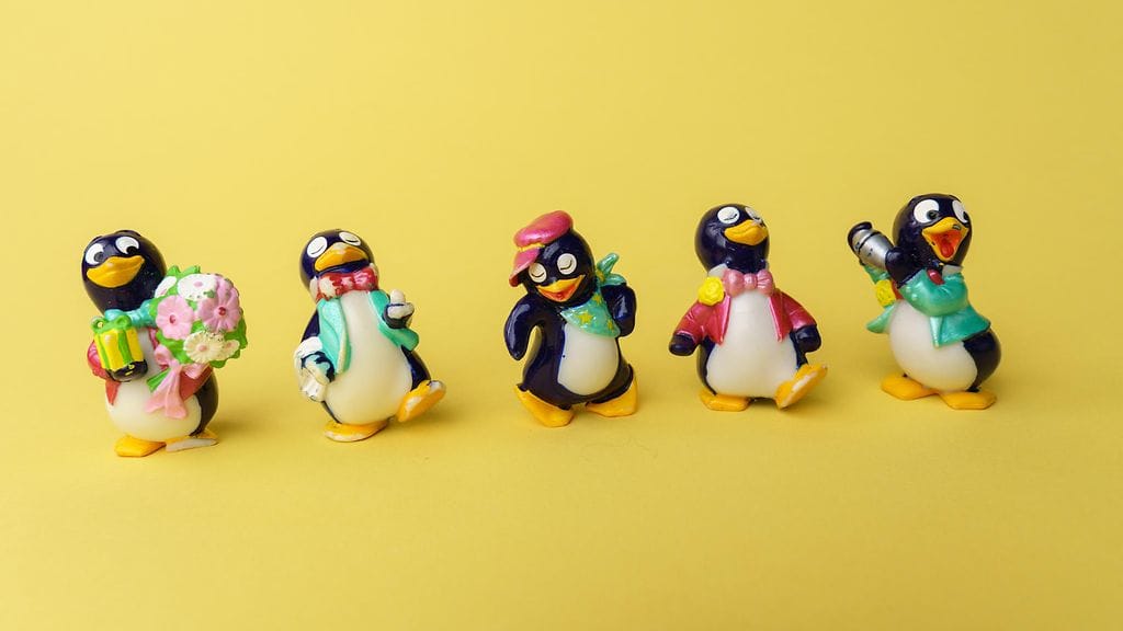 Kinder-yllätyksiä, pingviinit