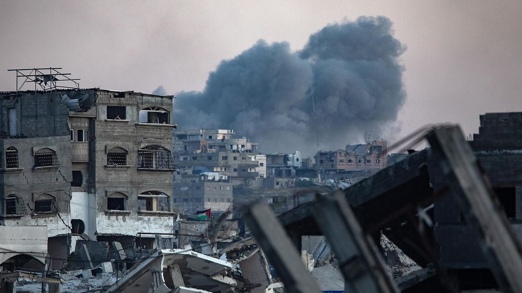 Arkistokuvaa Gazasta.