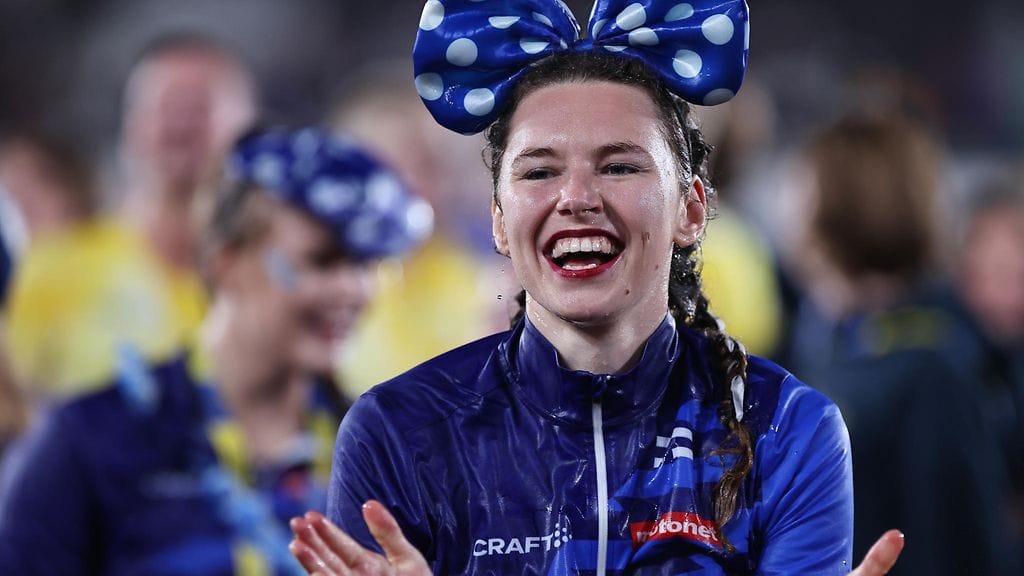 Ella Junnila elokuun Ruotsi-ottelussa.