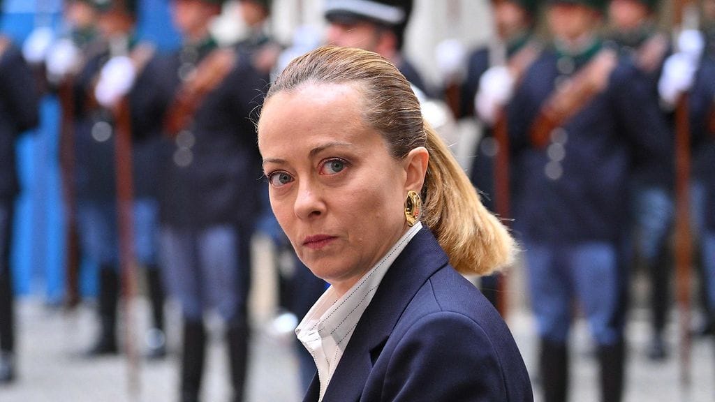Italian pääministeri Giorgia Meloni tapaa Trumpin