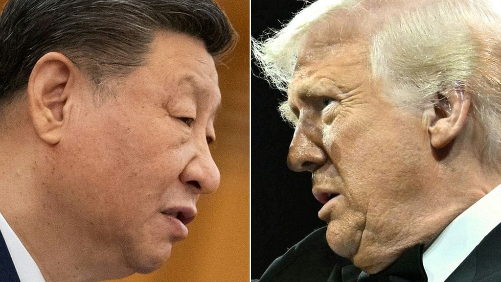 Yhdysvaltojen presidentti Trump ei suostunut vastaamaan suoraan toimittajien kysymykseen siitä, oliko hän puhunut Kiinan presidentin Xi Jinpingin kanssa.