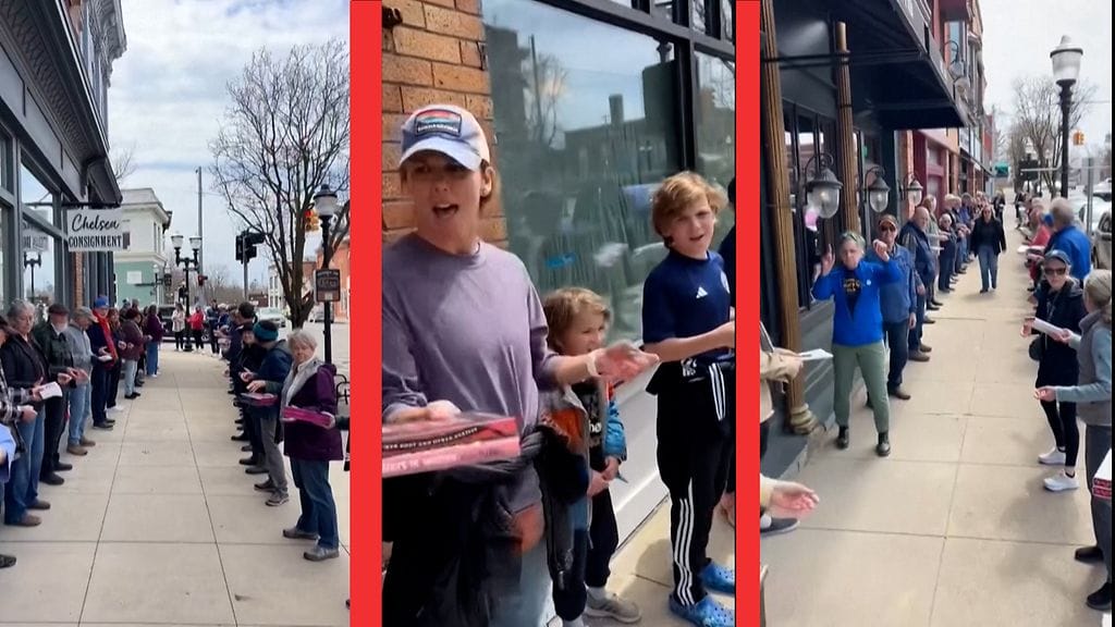 OMA Kirjakaupan ihmisketju