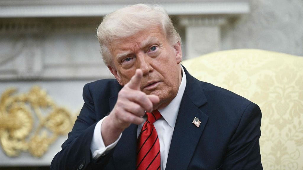 Yhdysvaltojen presidentti Donald Trump 17. huhtikuuta.