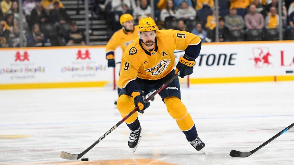 Filip Forsberg nakutti tehot 31+45 Nashvillesä tällä kaudella.