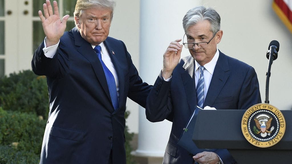 Trump selvensi, että keskuspankin johtaja Jerome Powell lähtee "kahdeksan kuukauden sisällä", eli ennen ensi vuoden toukokuuta.