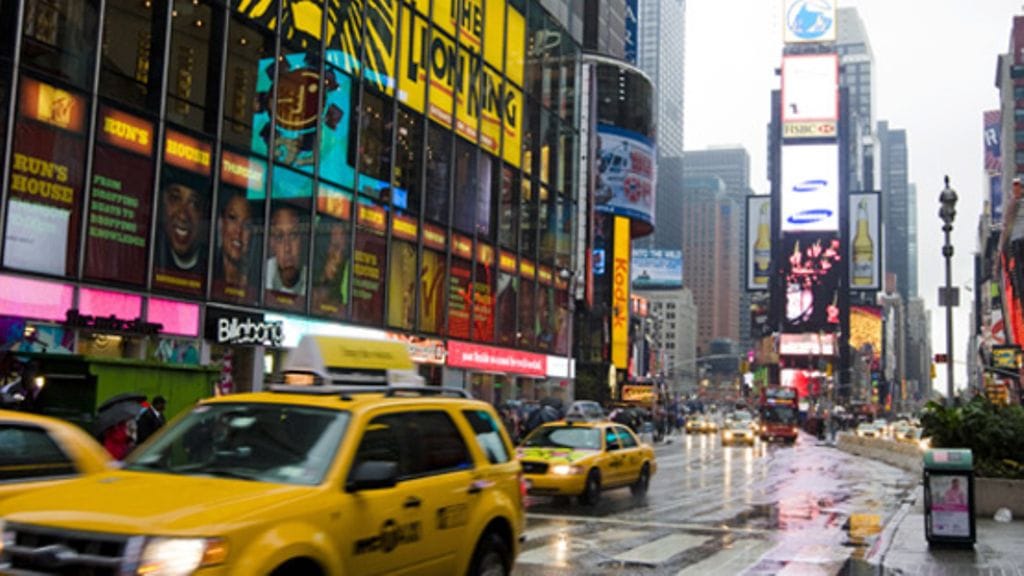 New Yorkissa vierailee vuosittain 40 miljoonaa turistia