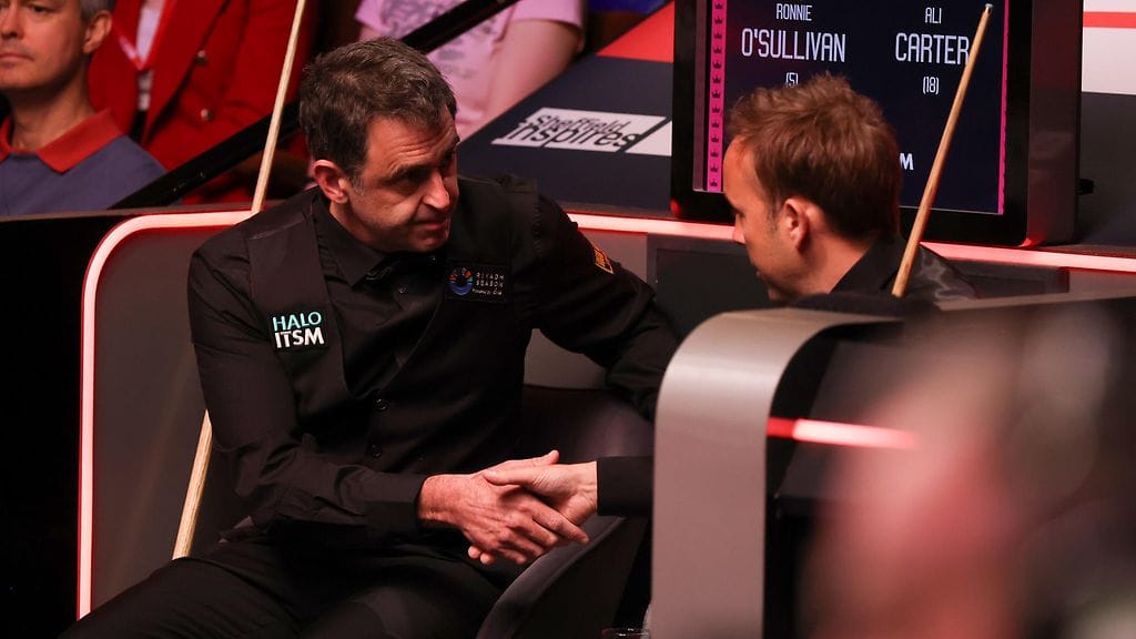 Ronnie O'Sullivan & Ali Carter