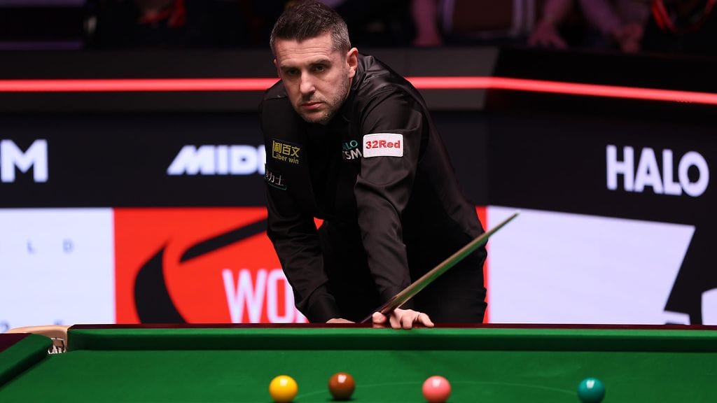 Mark Selbyn pelin taso sukelsi MM-areenalla torstaina.