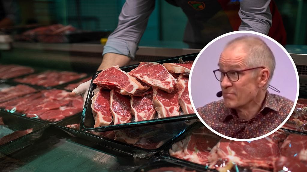 Ravitsemussuosituksissa kannustetaan lihansyönnin vähentämiseen. Kuvassa professori Mikael Fogelholm.