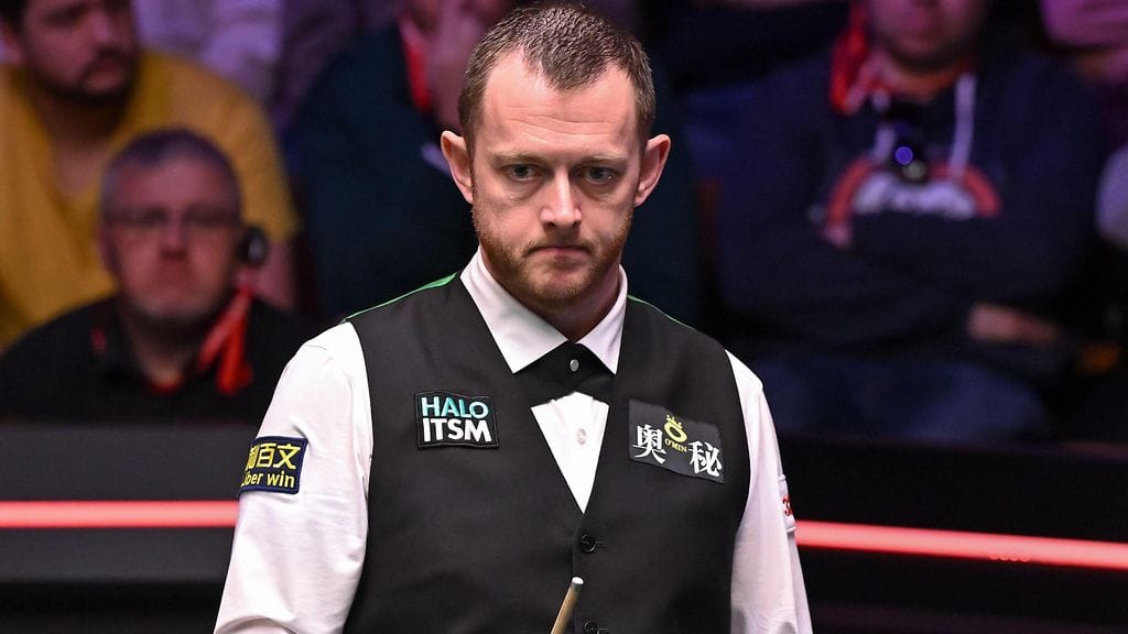 Mark Allen teki maksimibreikin Criblessa.