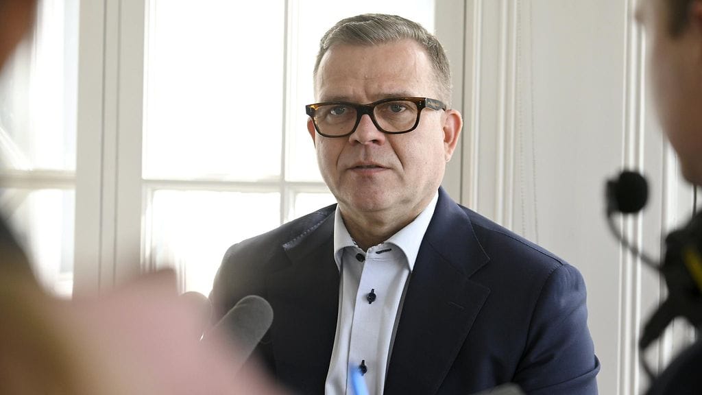 Pääministeri Petteri Orpo (kok.) 27. huhtikuuta.