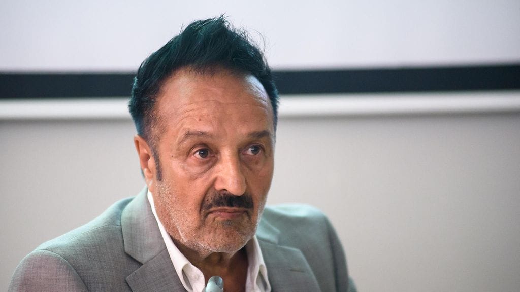 Veijo Baltzar toukokuussa 2018.