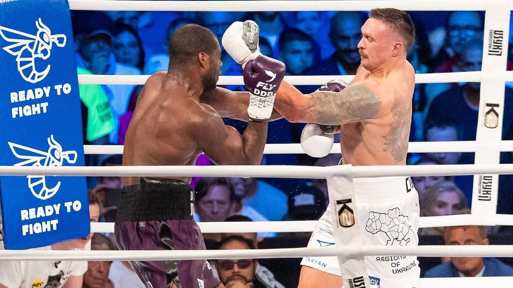 Daniel Dubois ja Oleksandr Usyk kohtasivat toisensa jo kesällä 2023.