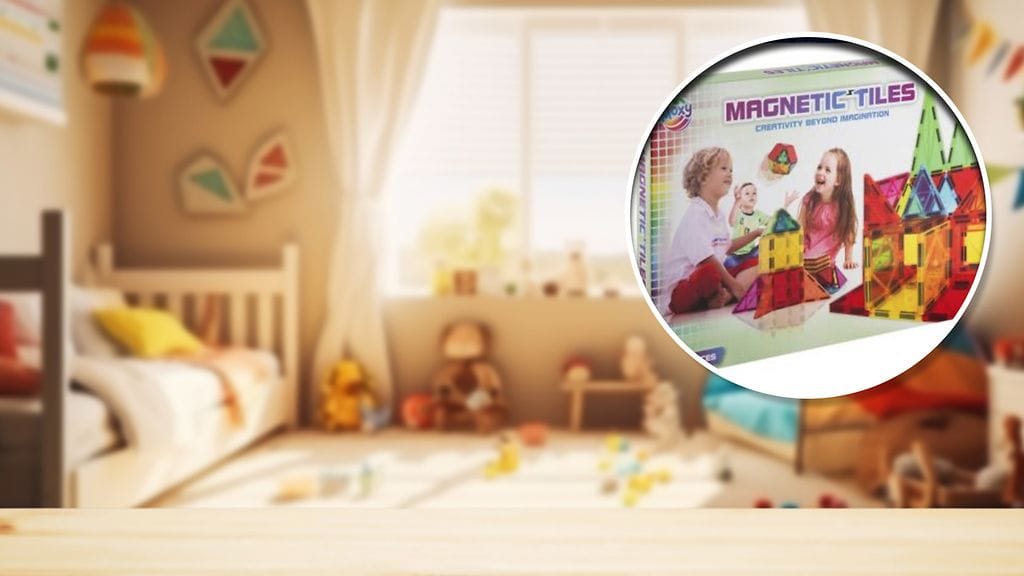 Erässä Magnetic Tiles -leluja piilee vakava riski terveydelle.