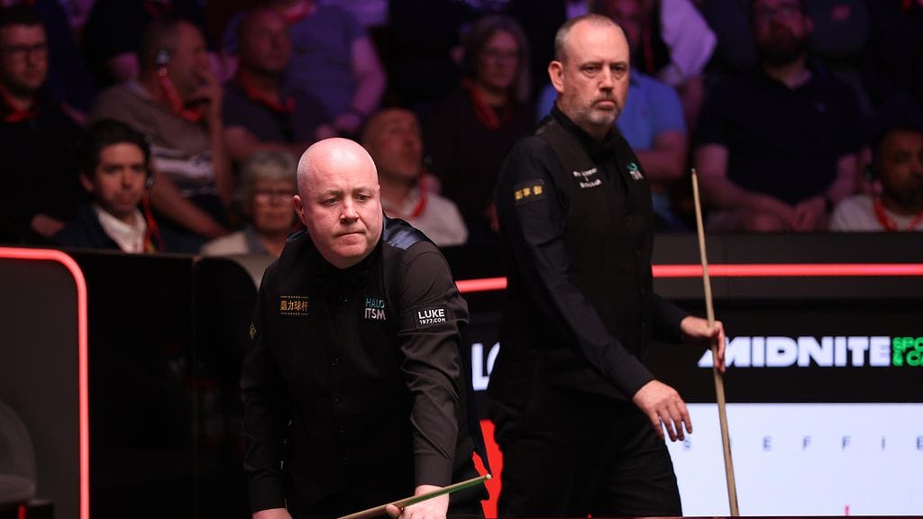 John Higgins ja Mark Williams kävivät huiman taiston Crucible-teatterissa.