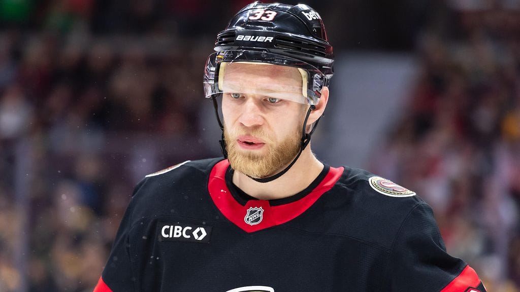 Nikolas Matinpalo, 26, teki jatkosopimuksen Ottawa Senatorsin kanssa.