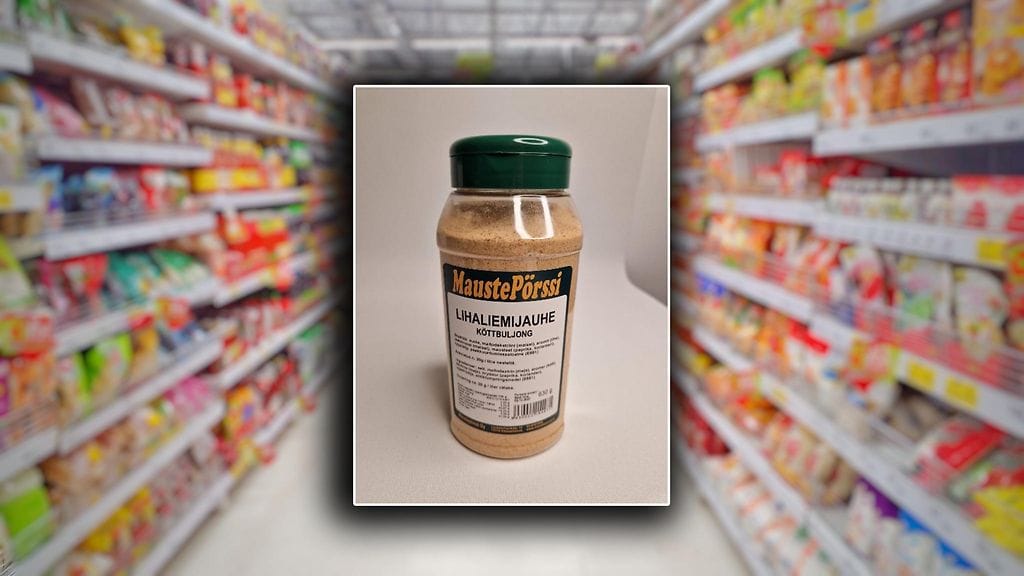 MaustePörssin lihaliemijauhetta vedetään myynnistä.