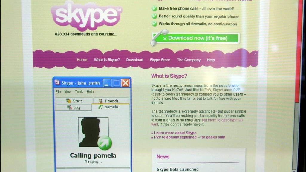 Skype vuonna 2003