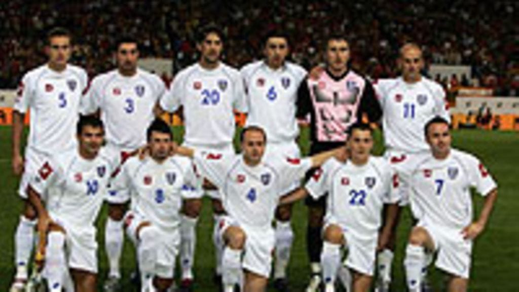 Serbia ja Montenegron jalkapallojoukkue, kuva: Ben Radford/Getty Images