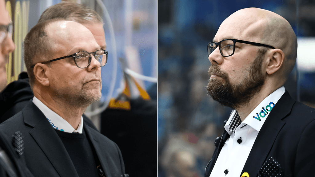 Ari Hilli ja Toni Sihvonen.