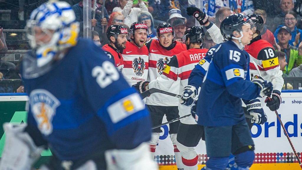 Itävalta yllätti Leijonat MM-jäällä vuosi sitten.