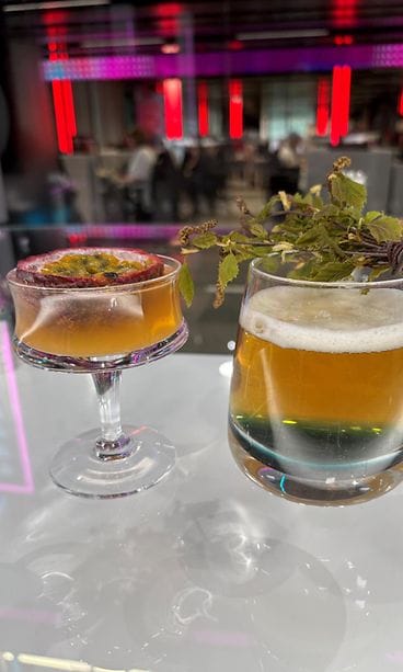 Porn Star Martini ja Bastu-drinkki