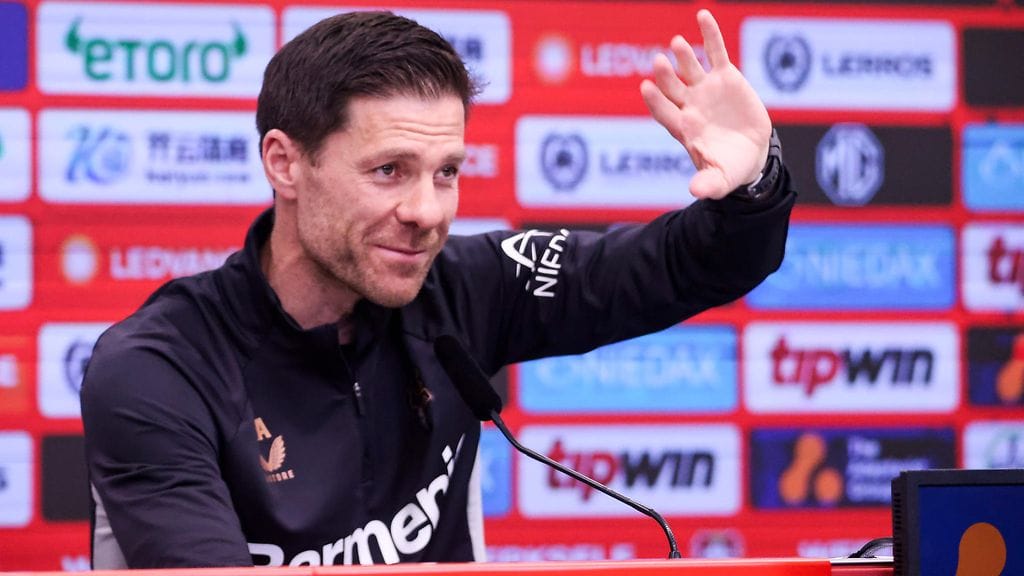 Xabi Alonso jättää Leverkusenin tämän kauden jälkeen.