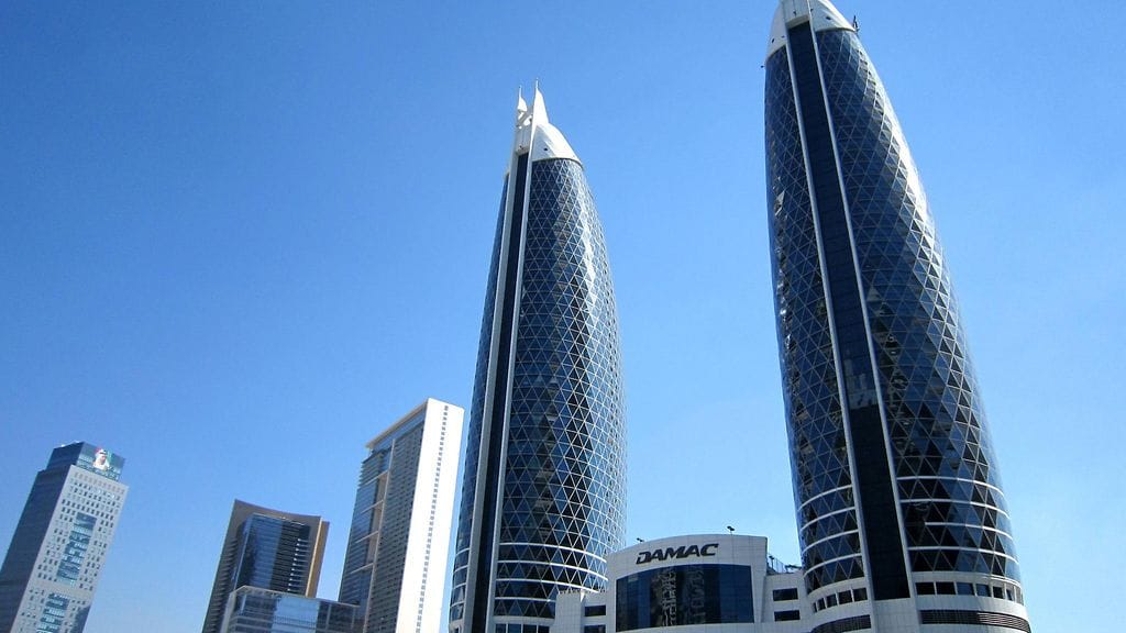 AOP Damac tornit Dubaissa