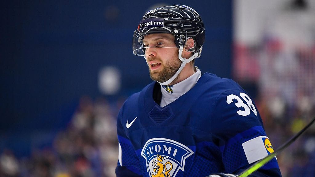 Veli-Matti Vittasmäki edusti Leijonia MM-kisoissa 2024.