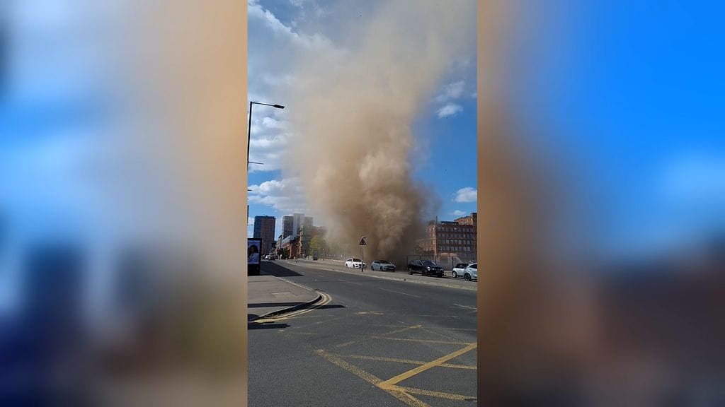 Erikoinen luonnonilmiö hämmästytti keskellä suurkaupunkia – meteorologi kertoo, mistä on kyse
