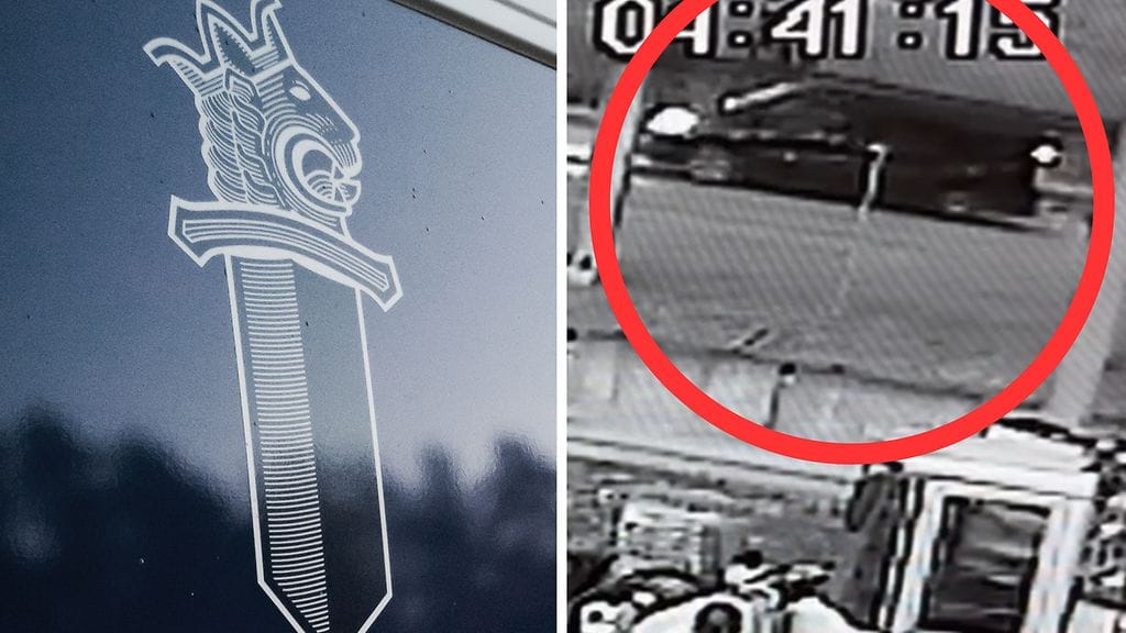 Poliisi pyytää yleisön havaintoja kuvassa näkyvästä tummasta pakettiautosta ja peräkärrystä.