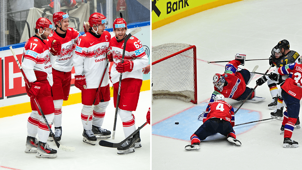 Tanska ja Norja avasivat tänään pistetilinsä MM-jäillä.