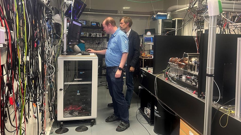 optinen atomikello, VTT, Anders Wallin, Martti Heinonen