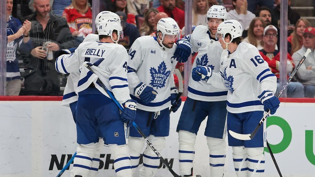 Toronto Maple Leafs voitti Florida Panthersin maalein 2–0.